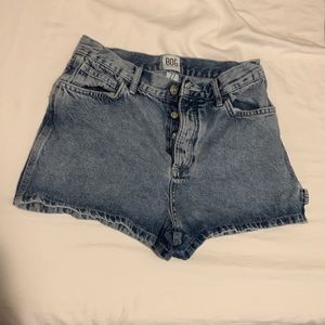 Urban Outfitters acid wash denim short